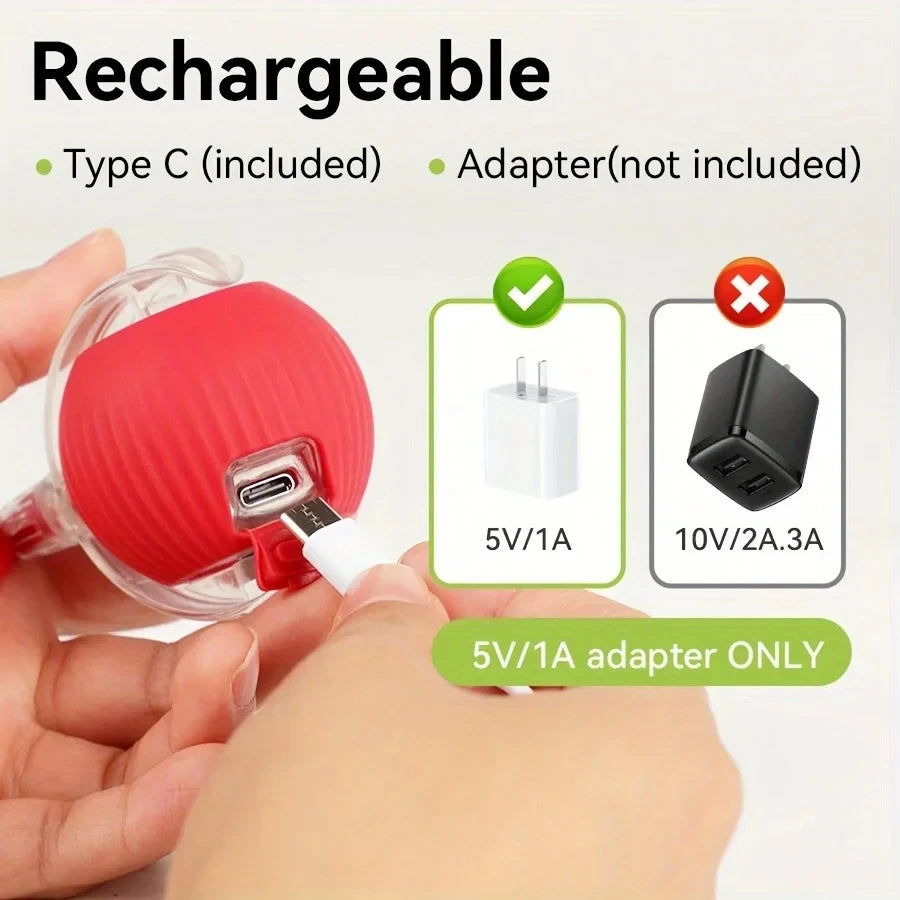Interactive Automatic Rolling Cat Toy