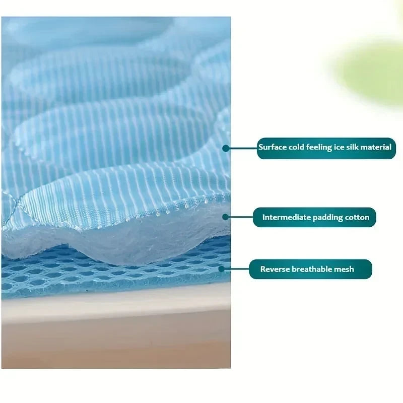 Breathable Ice Silk Pet Cooling Mat