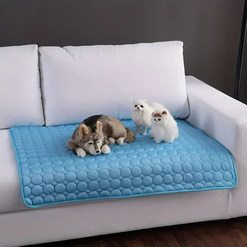 Breathable Ice Silk Pet Cooling Mat