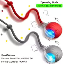 Interactive Automatic Rolling Cat Toy