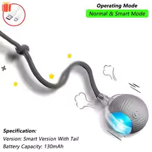 Interactive Automatic Rolling Cat Toy